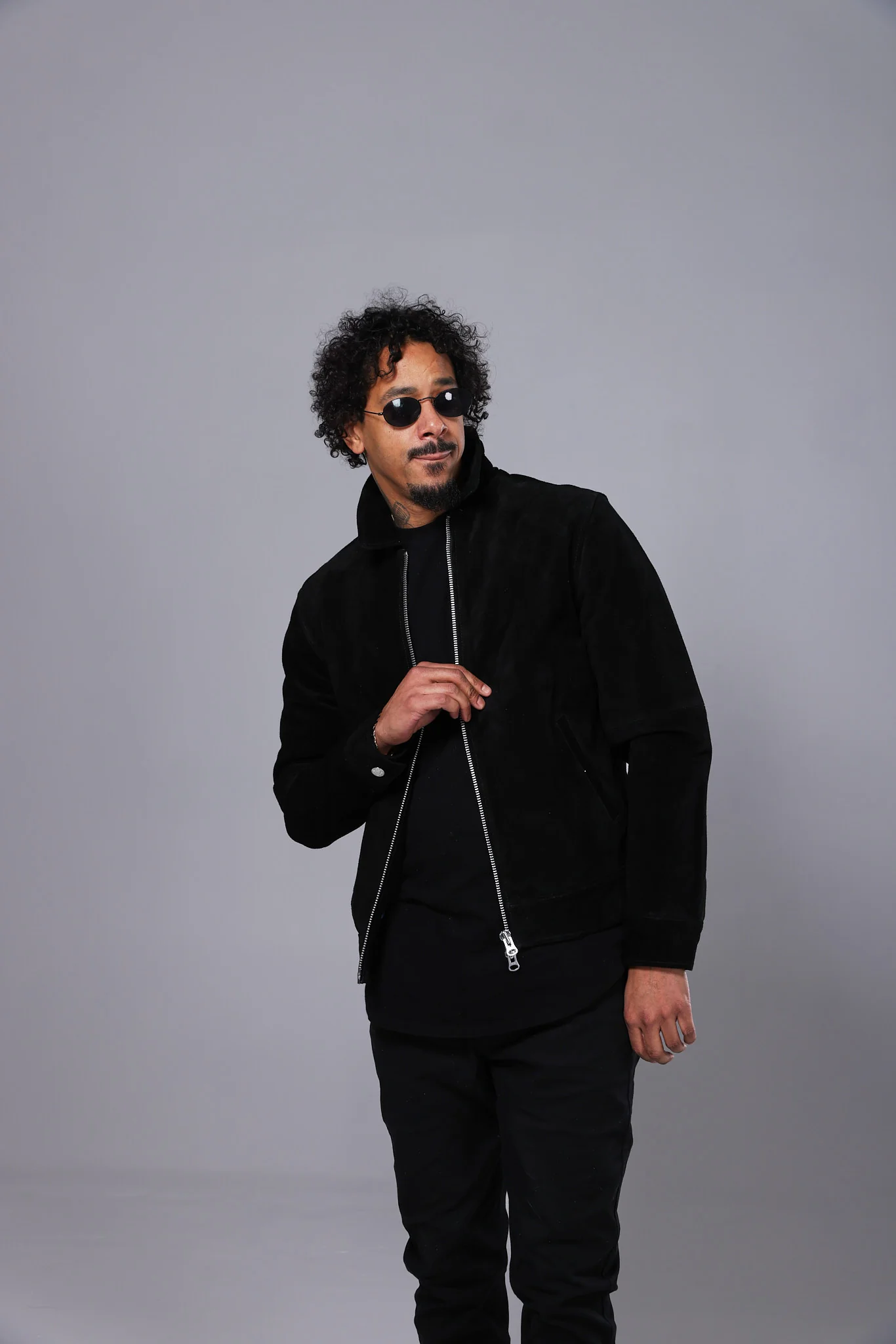 Alfons suede black - Image 2