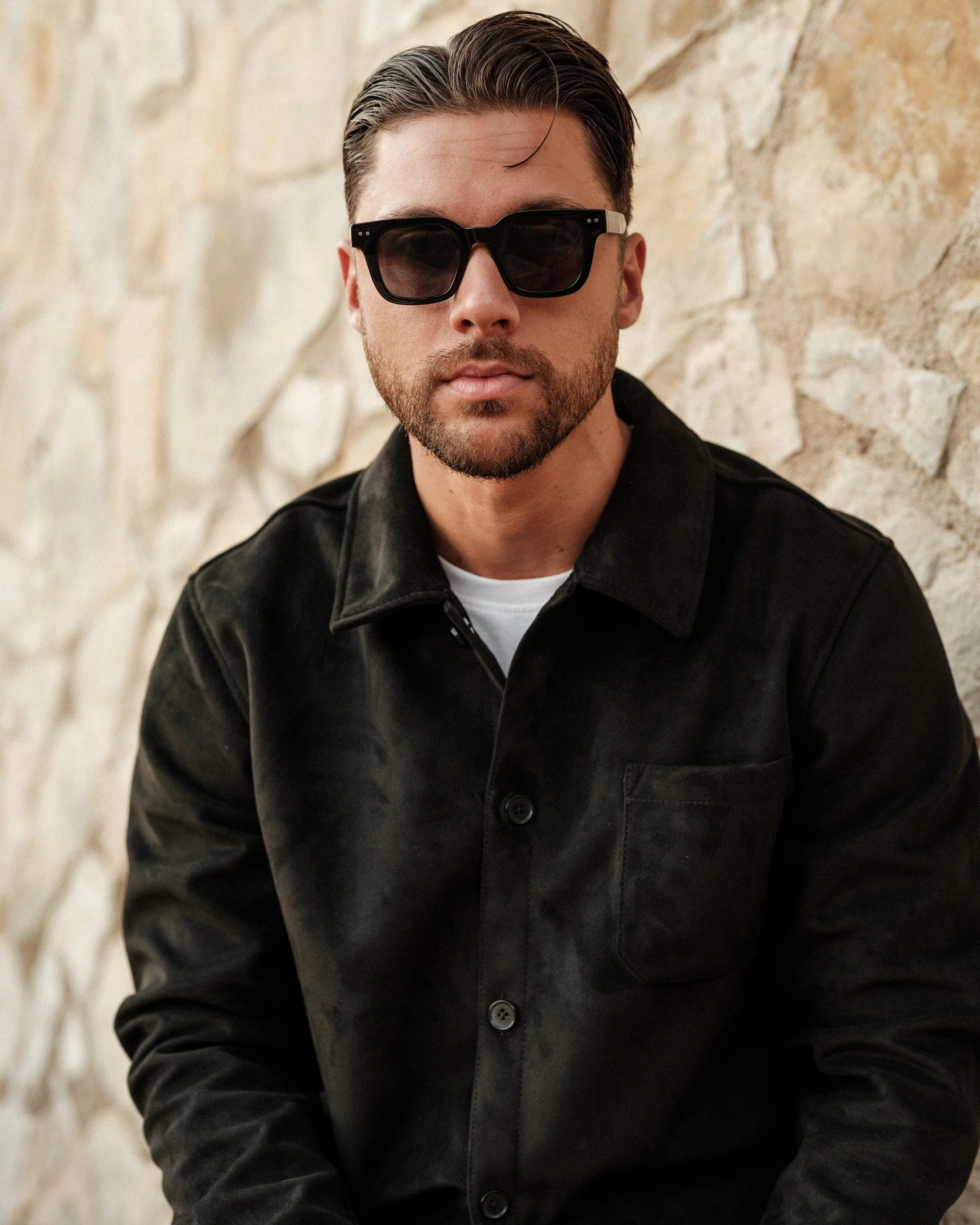 Alfred vegan suede black - Image 4