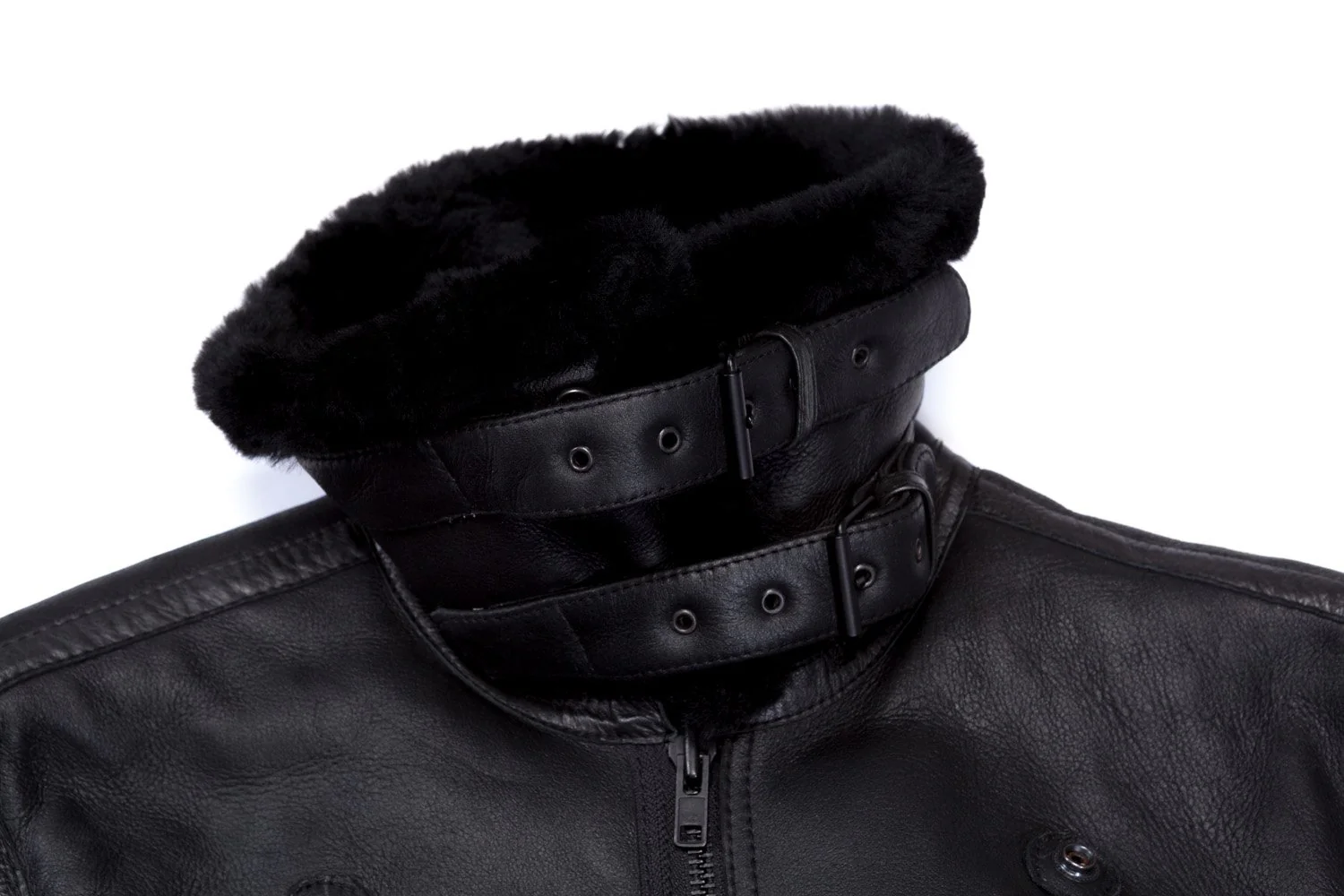 Burt Black Shearling - Image 10