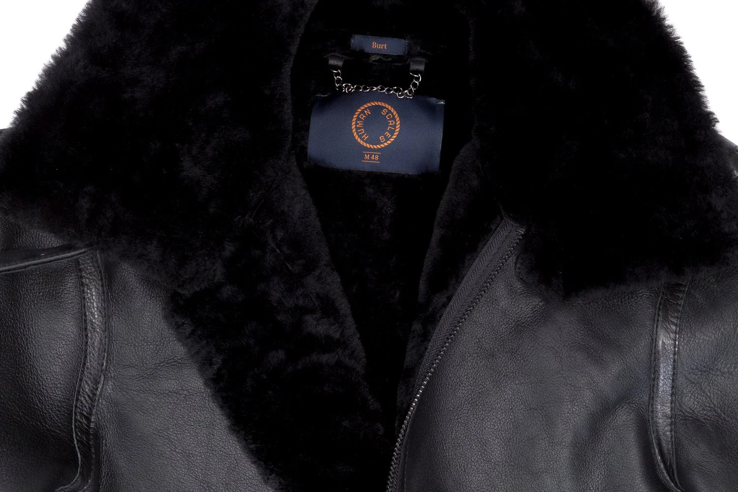 Burt Black Shearling - Image 11