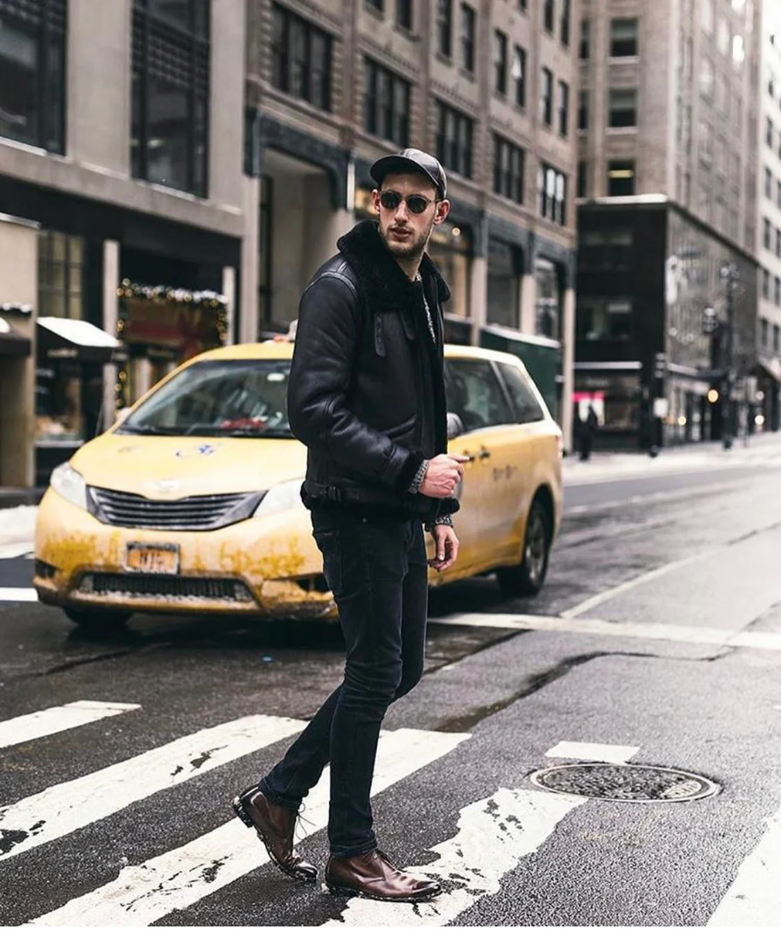Burt Black Shearling - Image 15