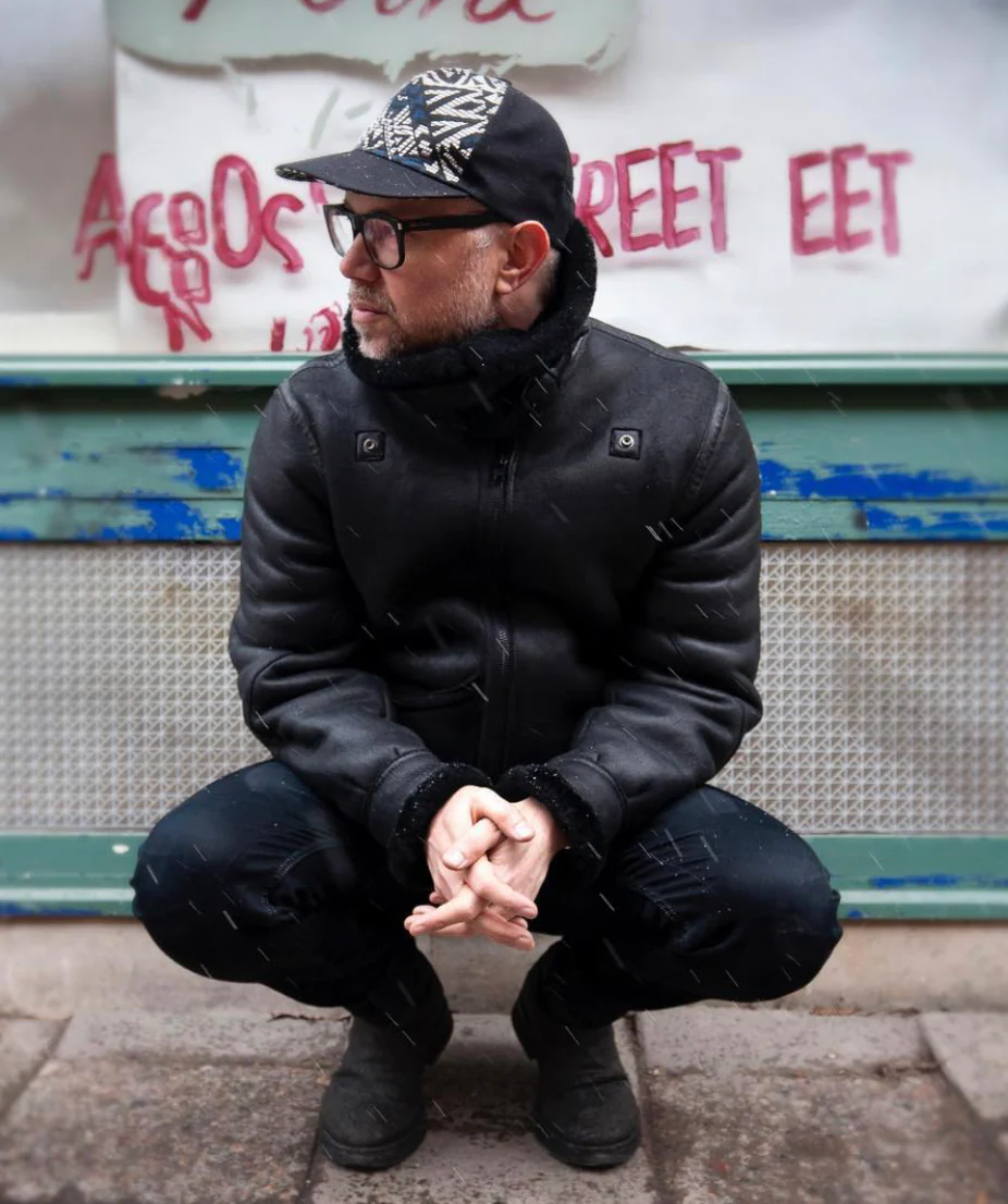 Burt Black Shearling - Image 8