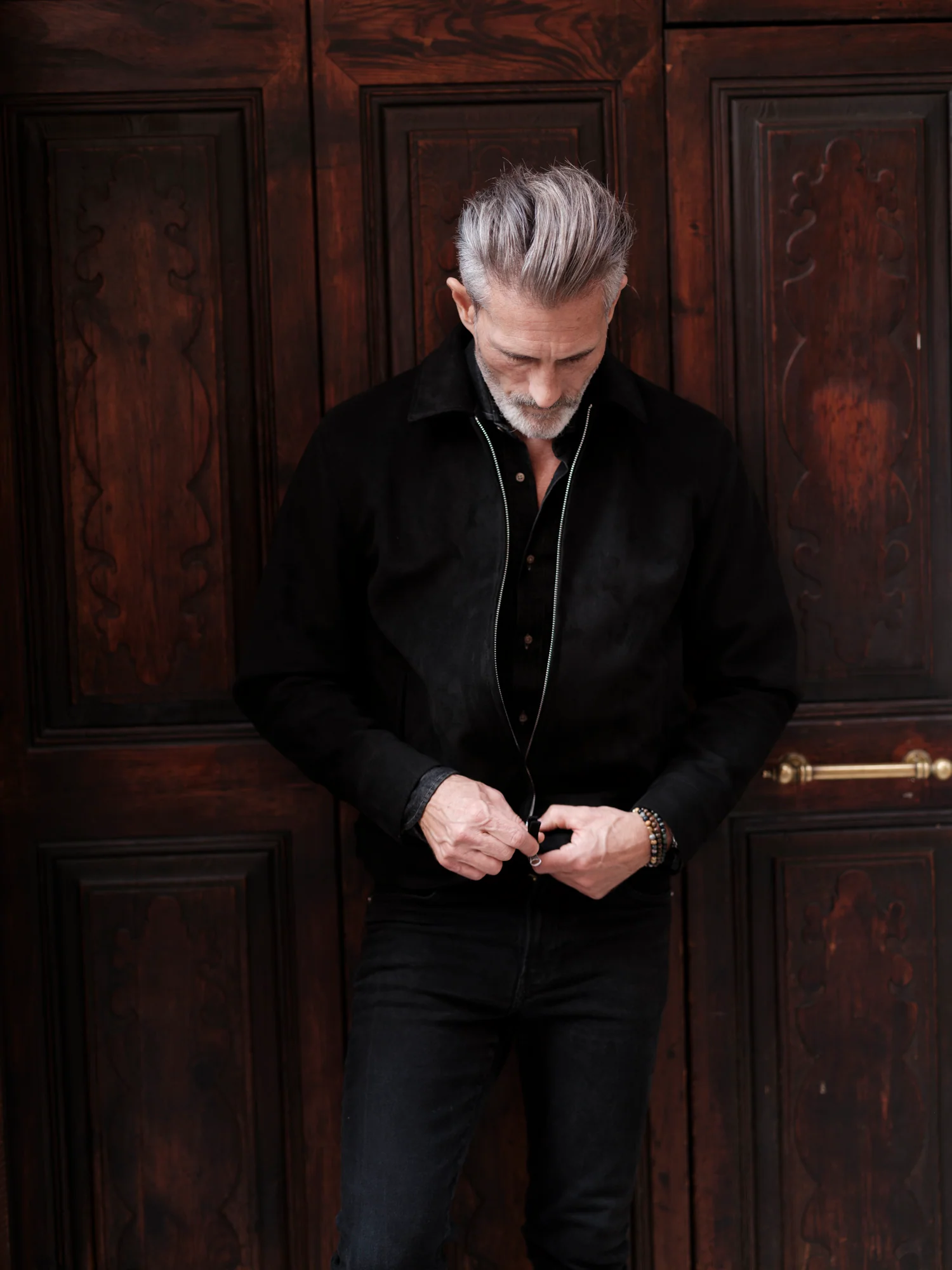 Elijah vegan suede black - Image 12