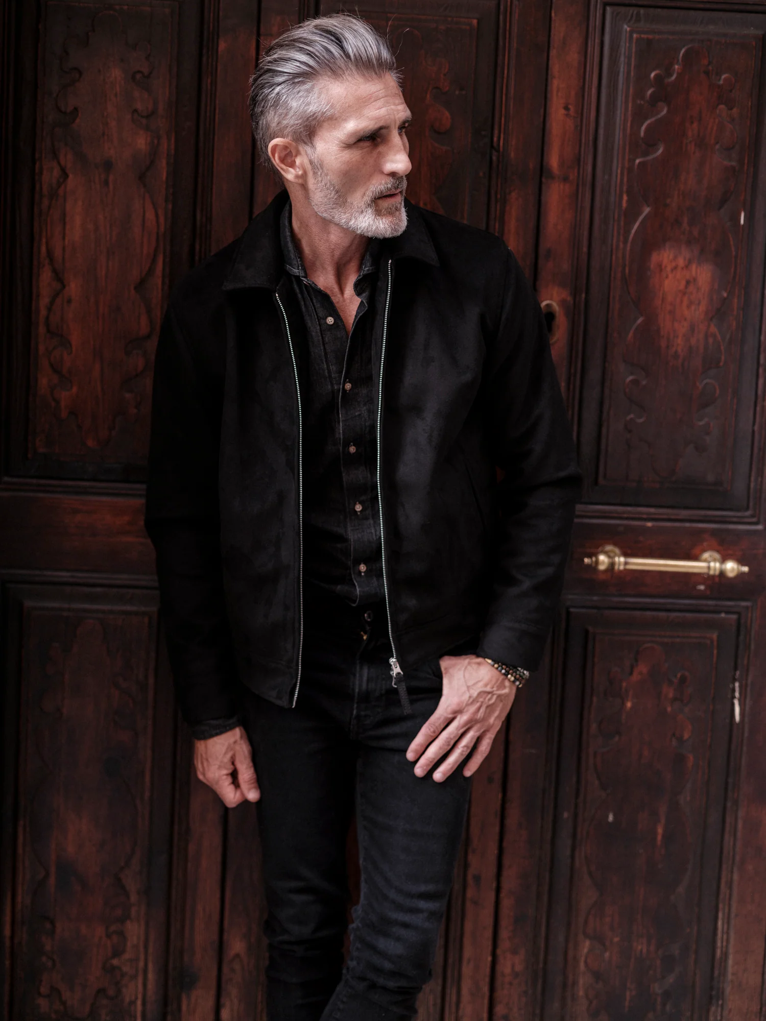 Elijah vegan suede black - Image 15