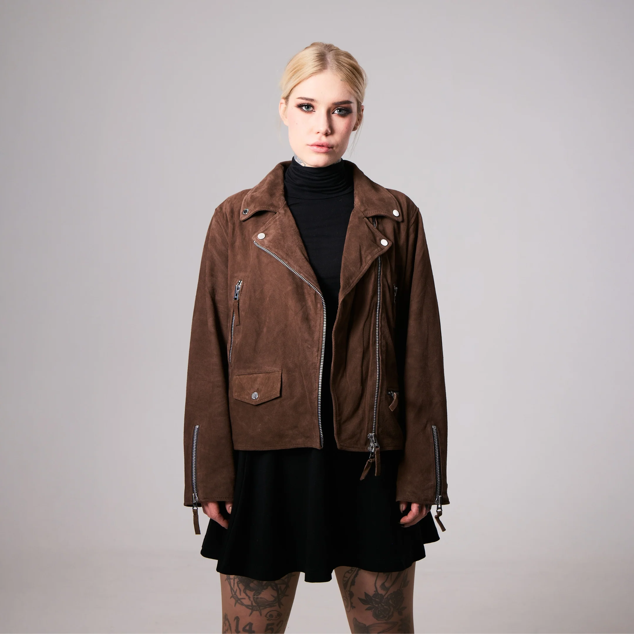 Ellen suede dk brown - Image 6