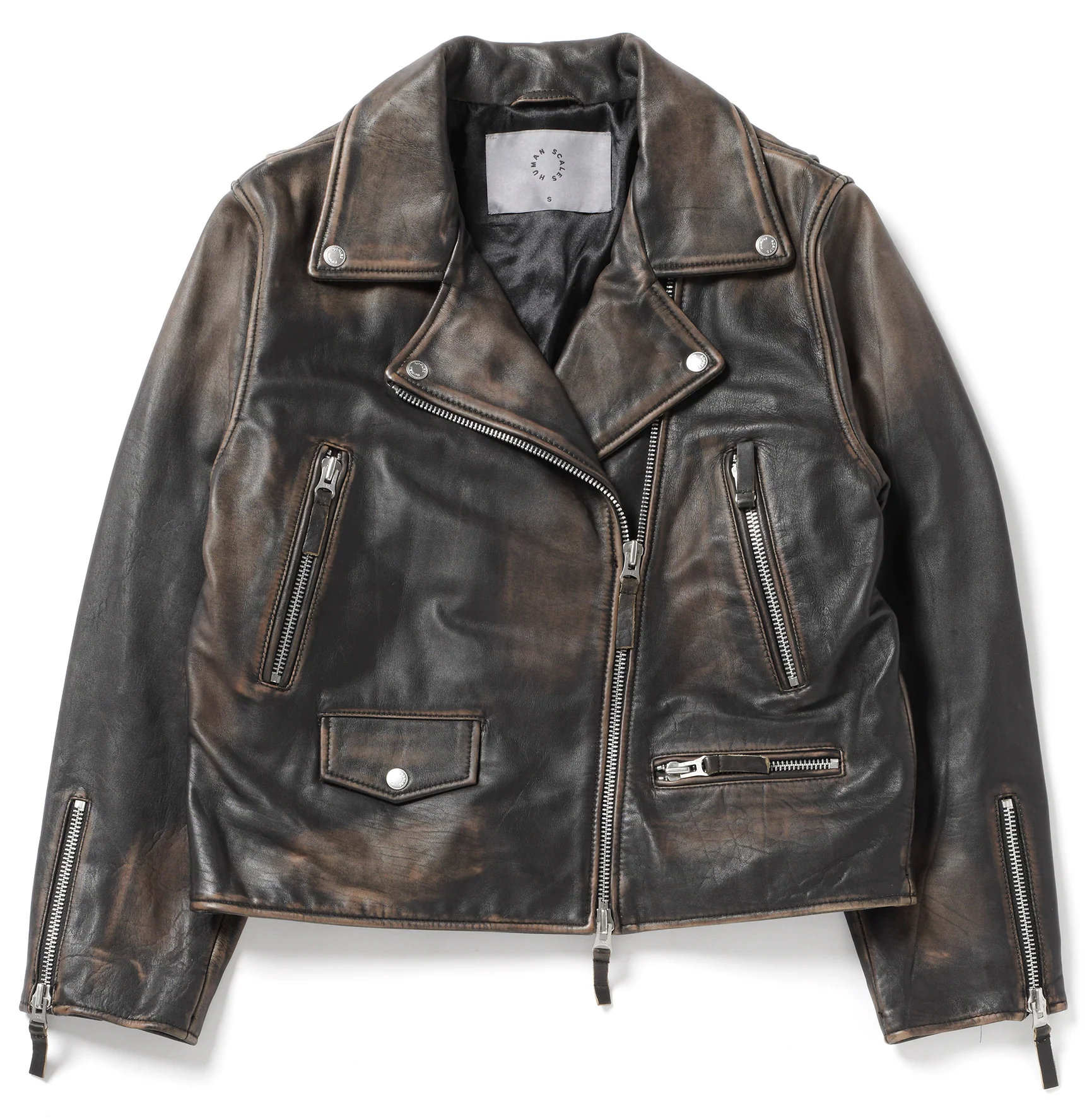 Ellen distressed brown