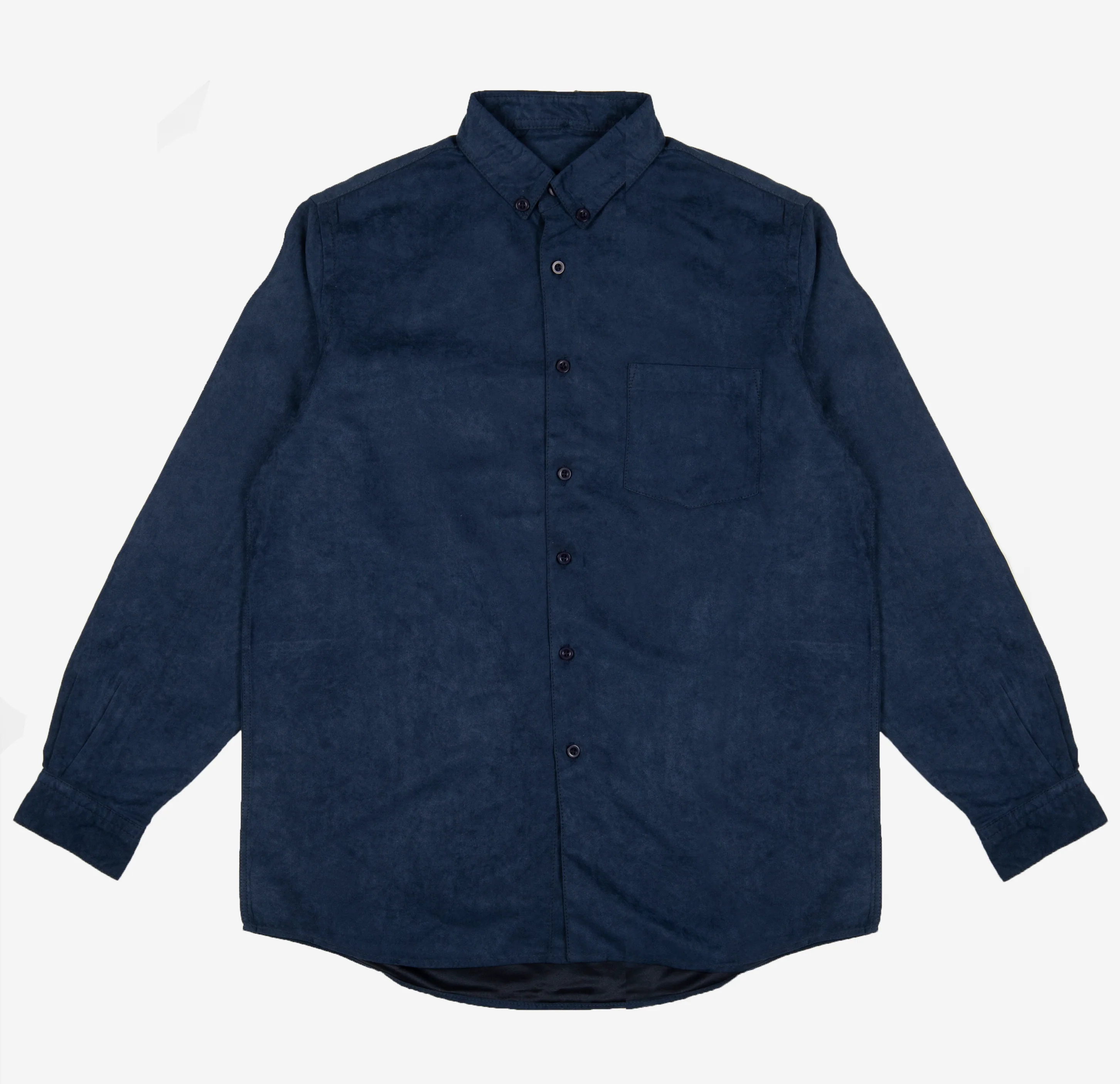 Hannes vegan suede blue