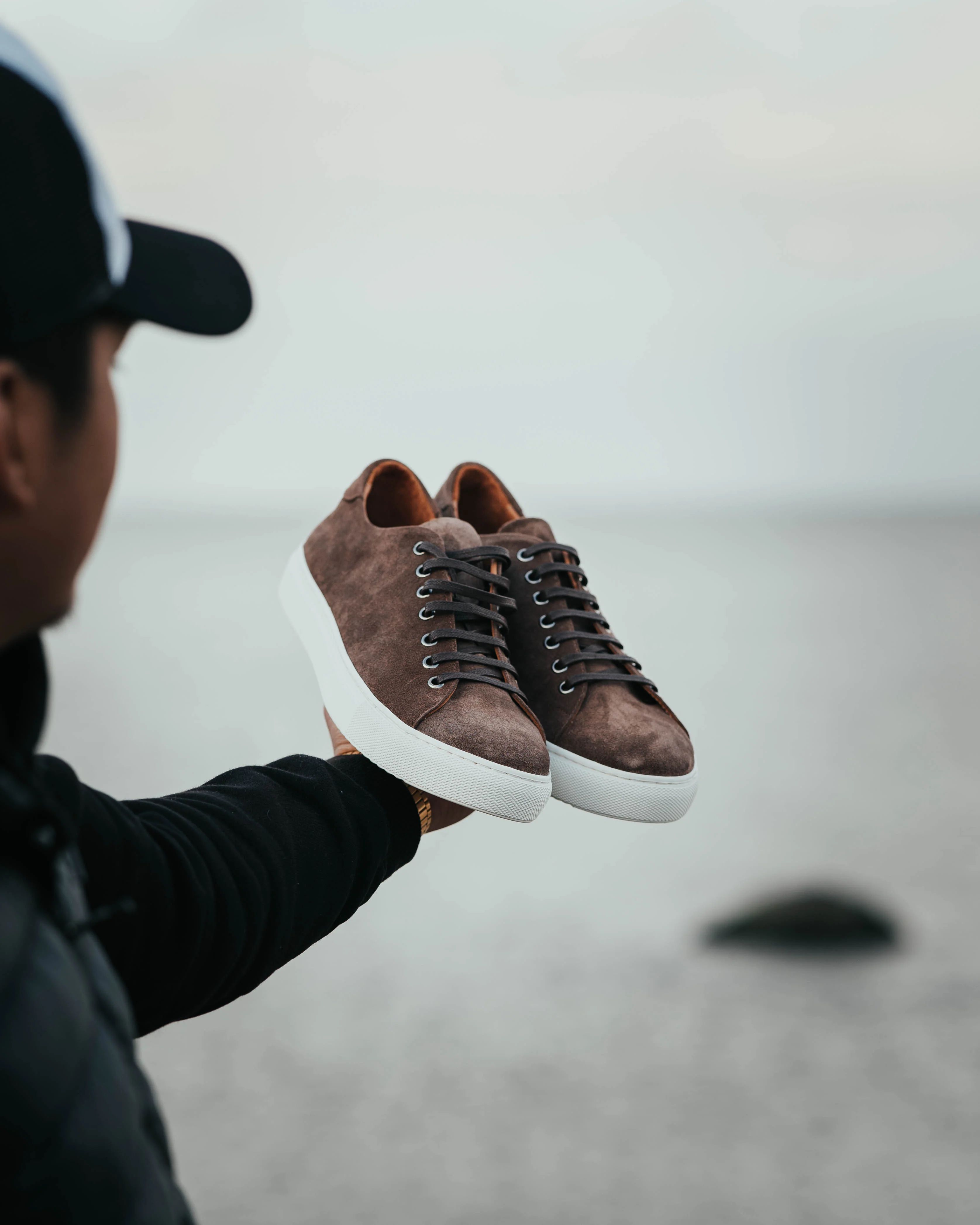 Herbert Suede - Iron Brown - Image 13