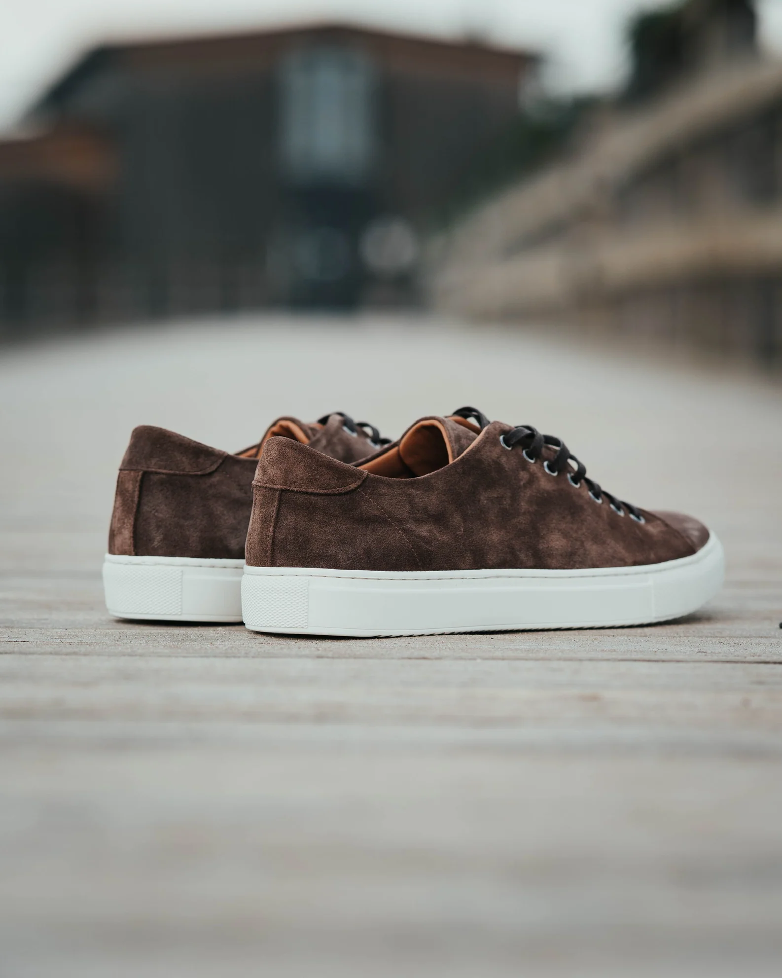 Herbert Suede - Iron Brown - Image 14
