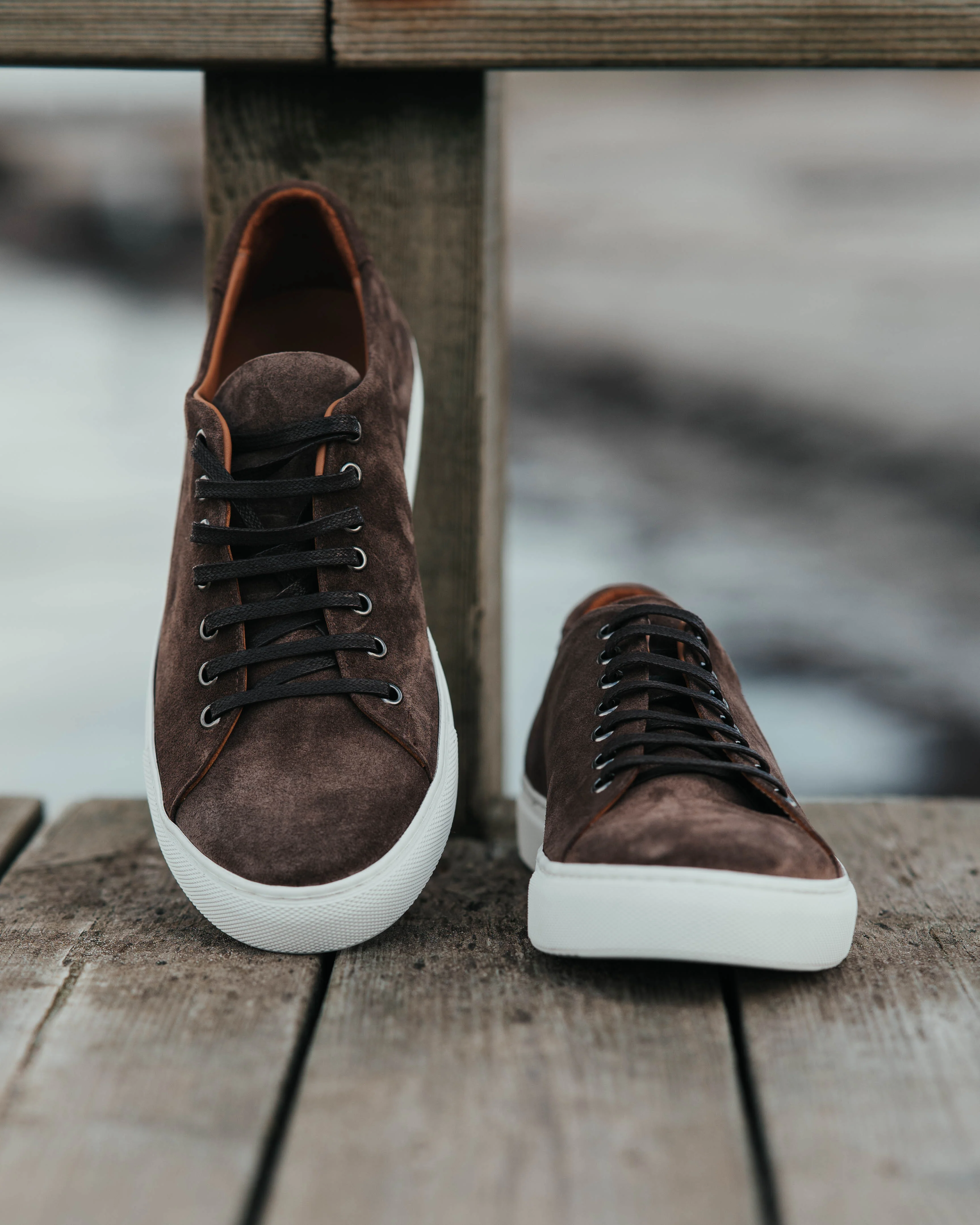 Herbert Suede - Iron Brown - Image 16