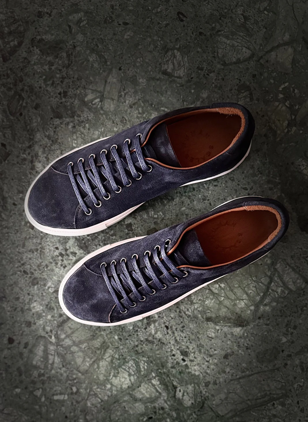 Herbert Suede - Navy - Image 8