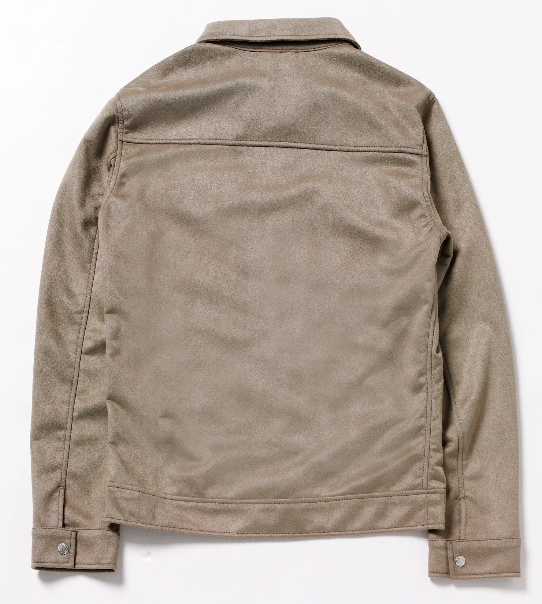 Lenny vegan suede Lt grey - Image 3