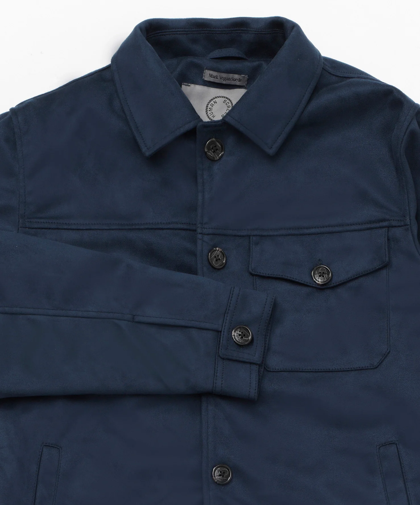 Mark vegan suede navy - Image 2