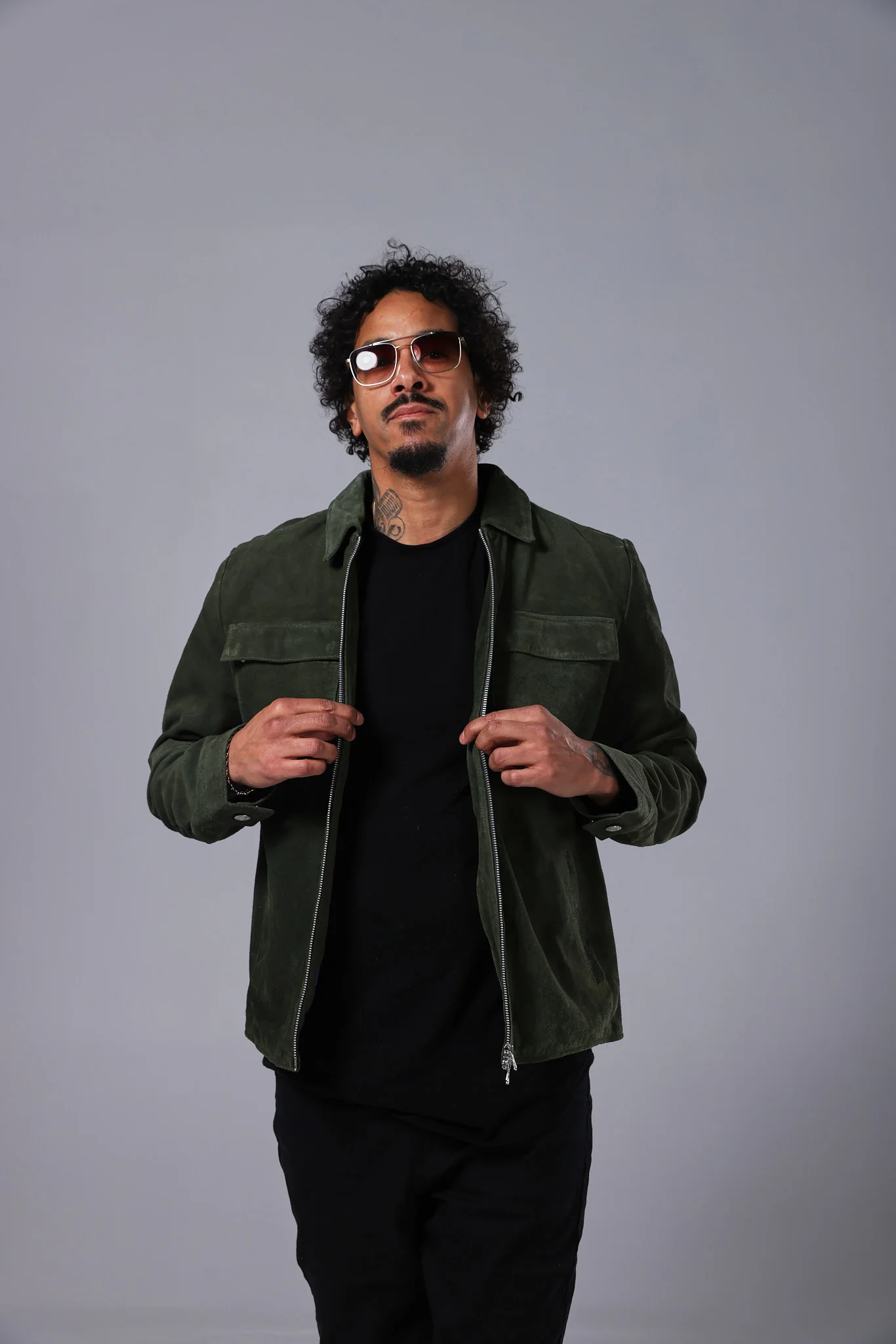 Rick Suede Moss Green - Image 4