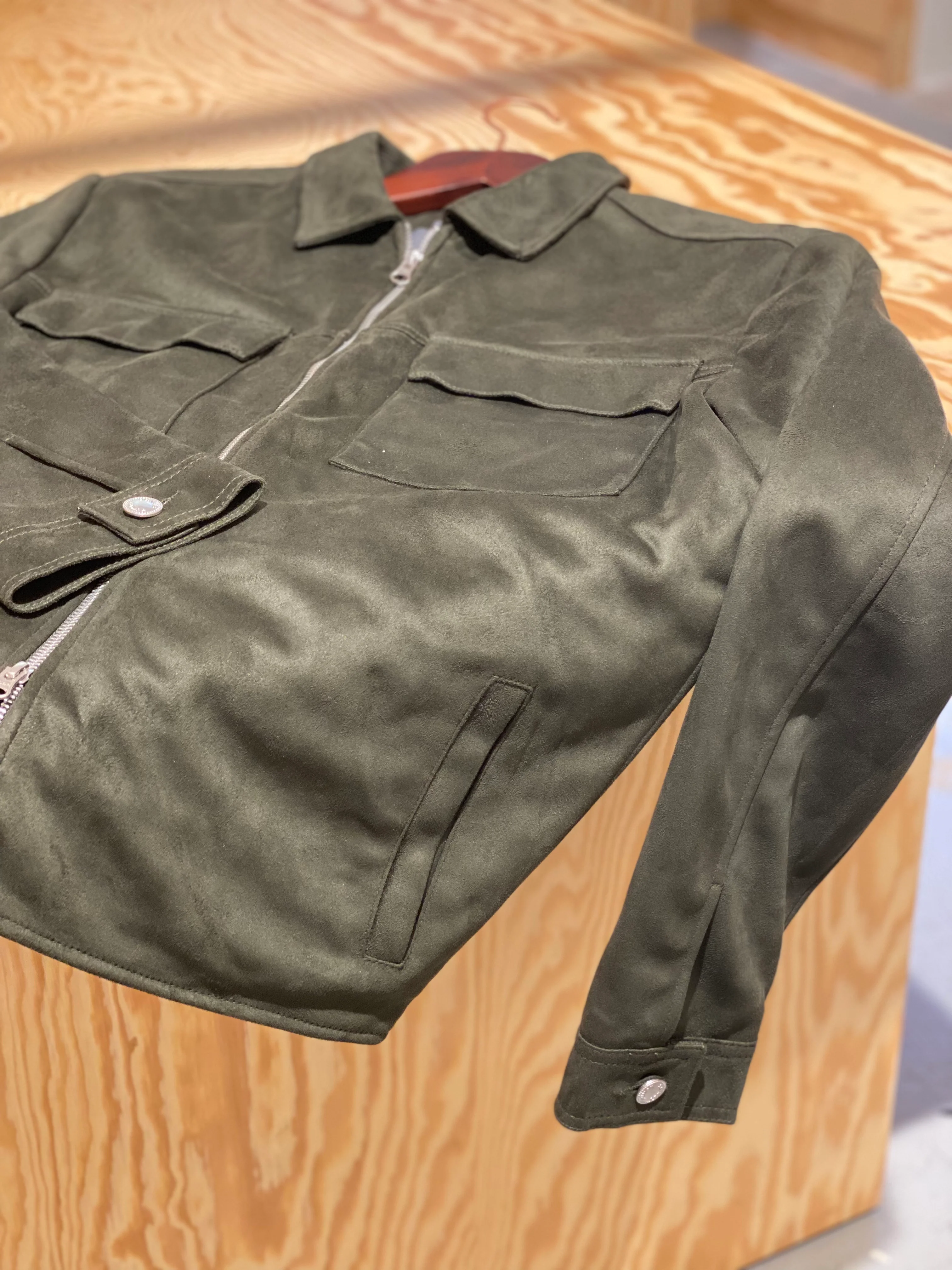 Rick Vegan Suede Moss green - Image 6