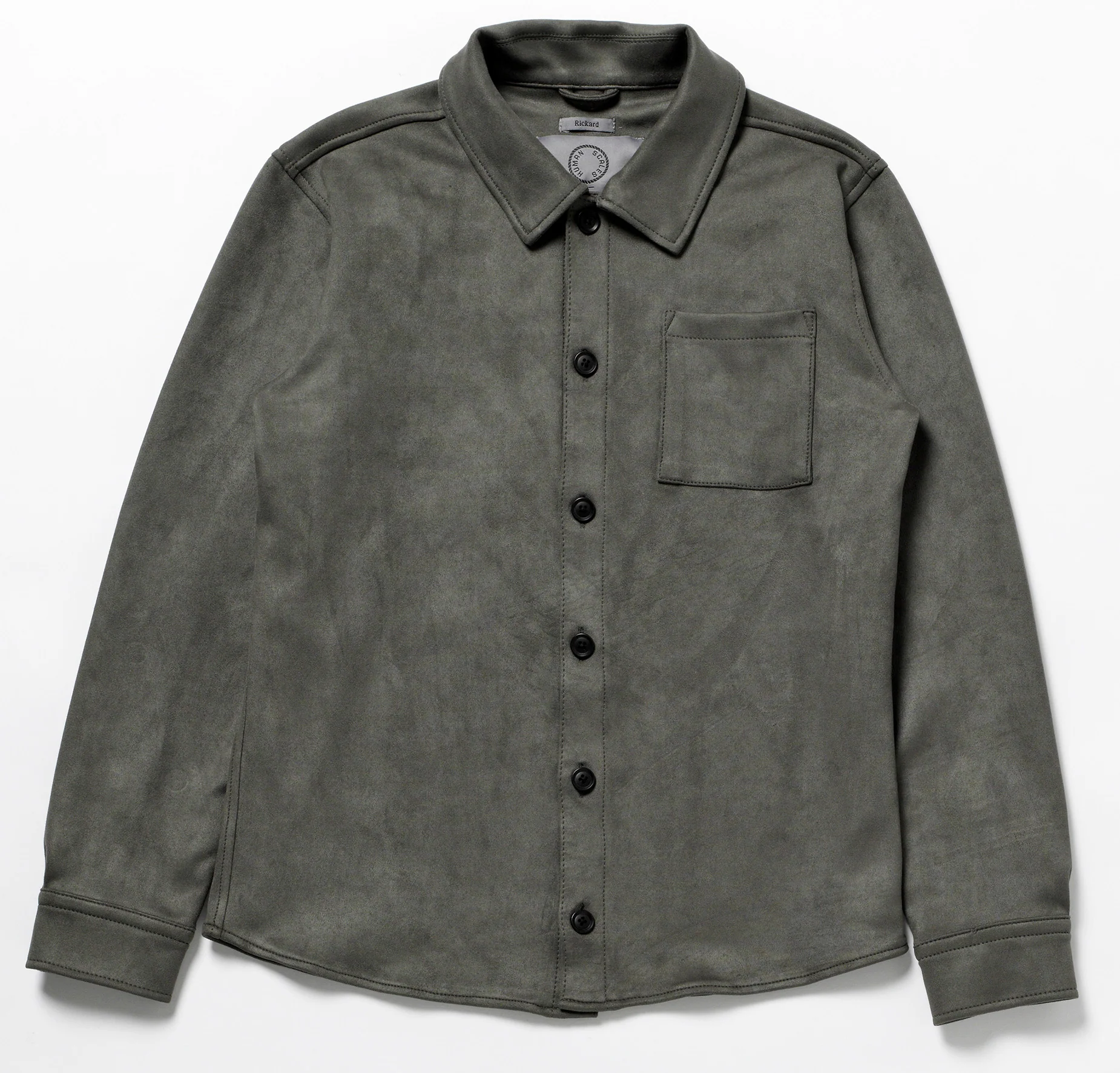 Rickard button grey