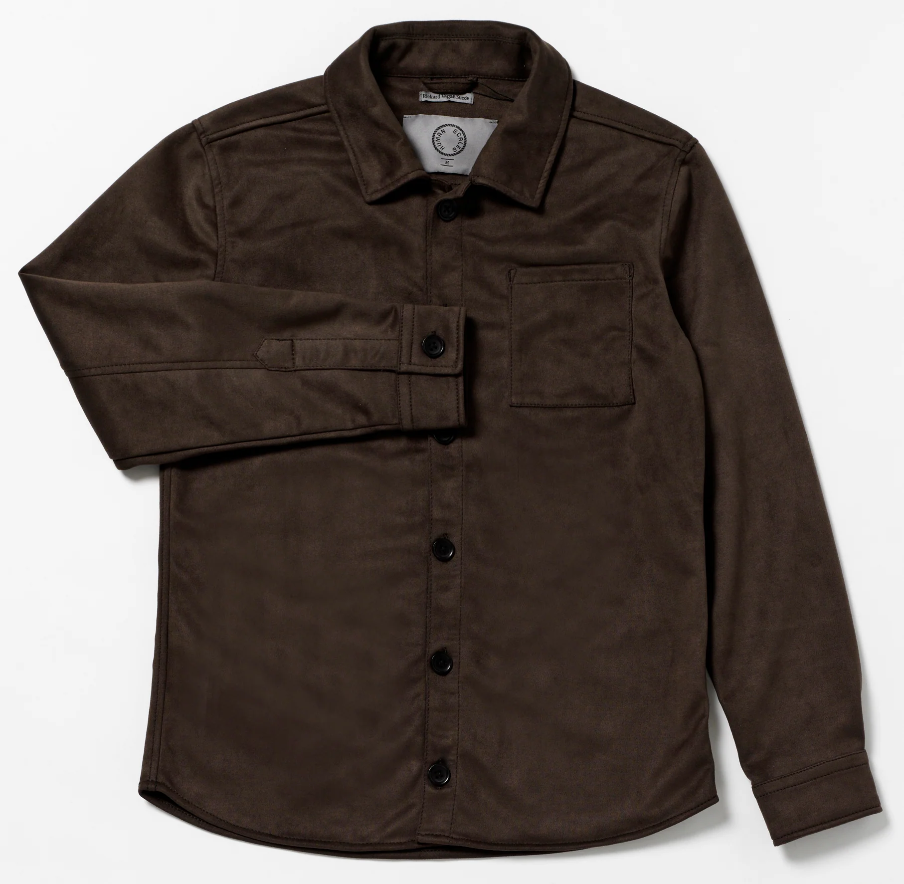 Rickard button vegan suede - Image 2