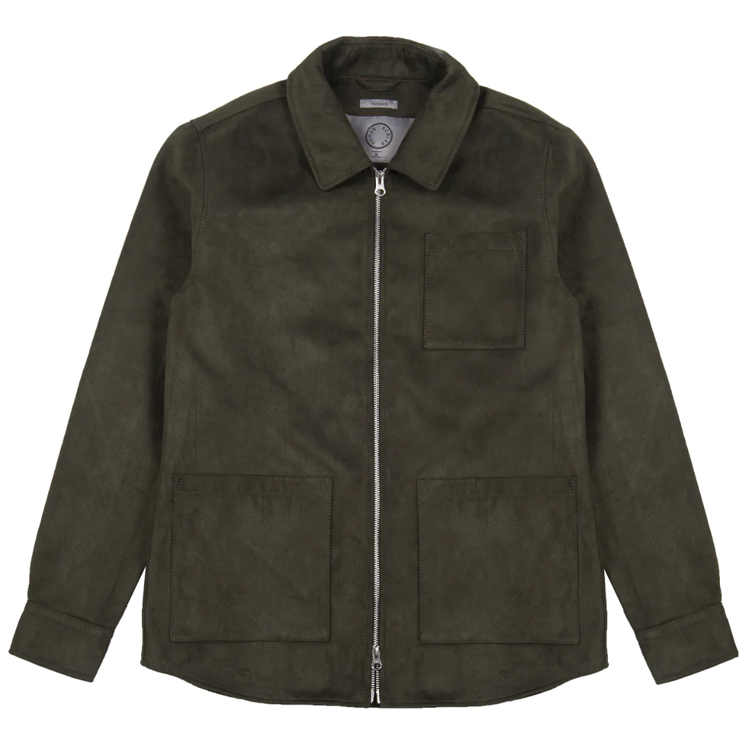 Rickard vegan suede moss green - Image 5