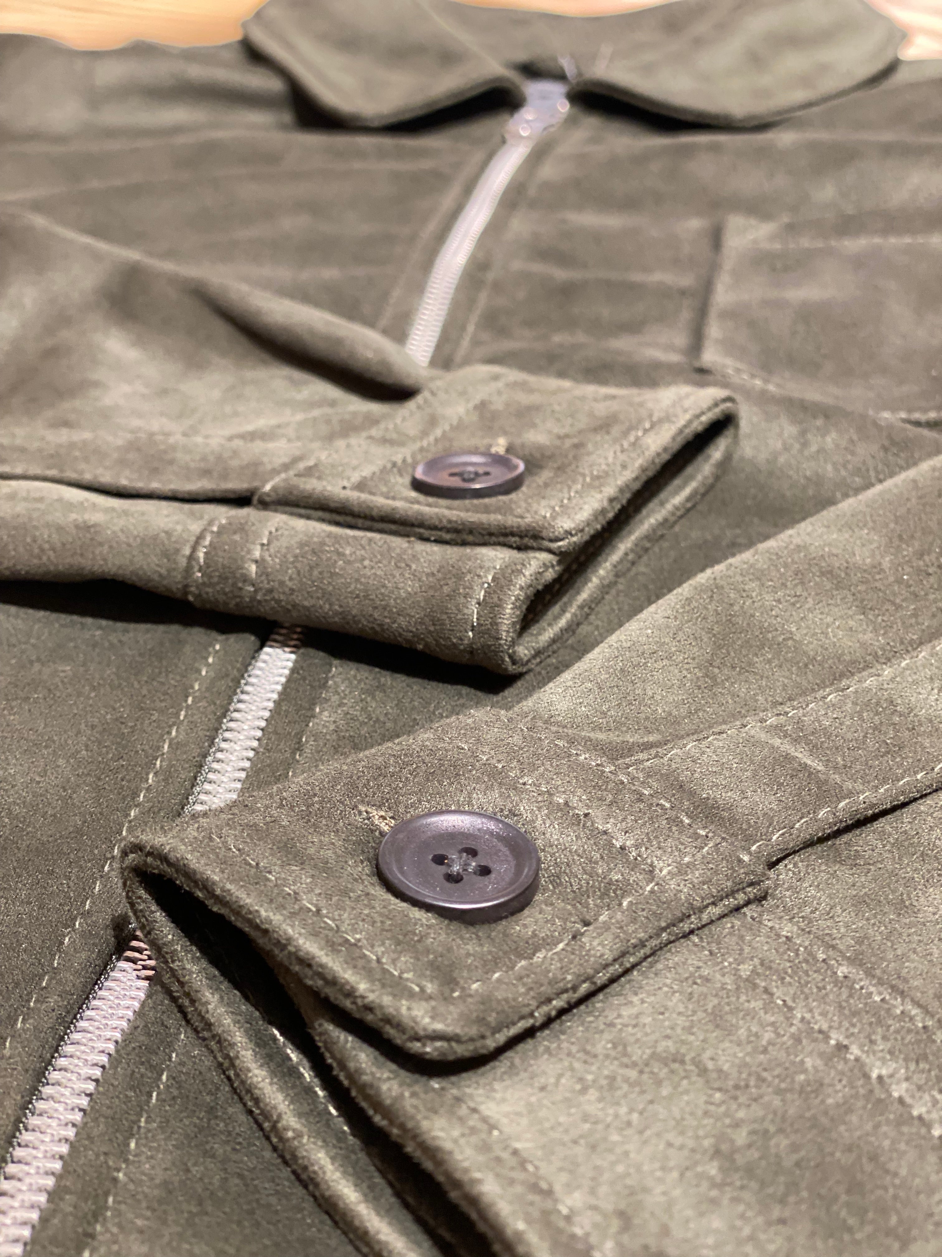 Rickard vegan suede moss green - Image 7