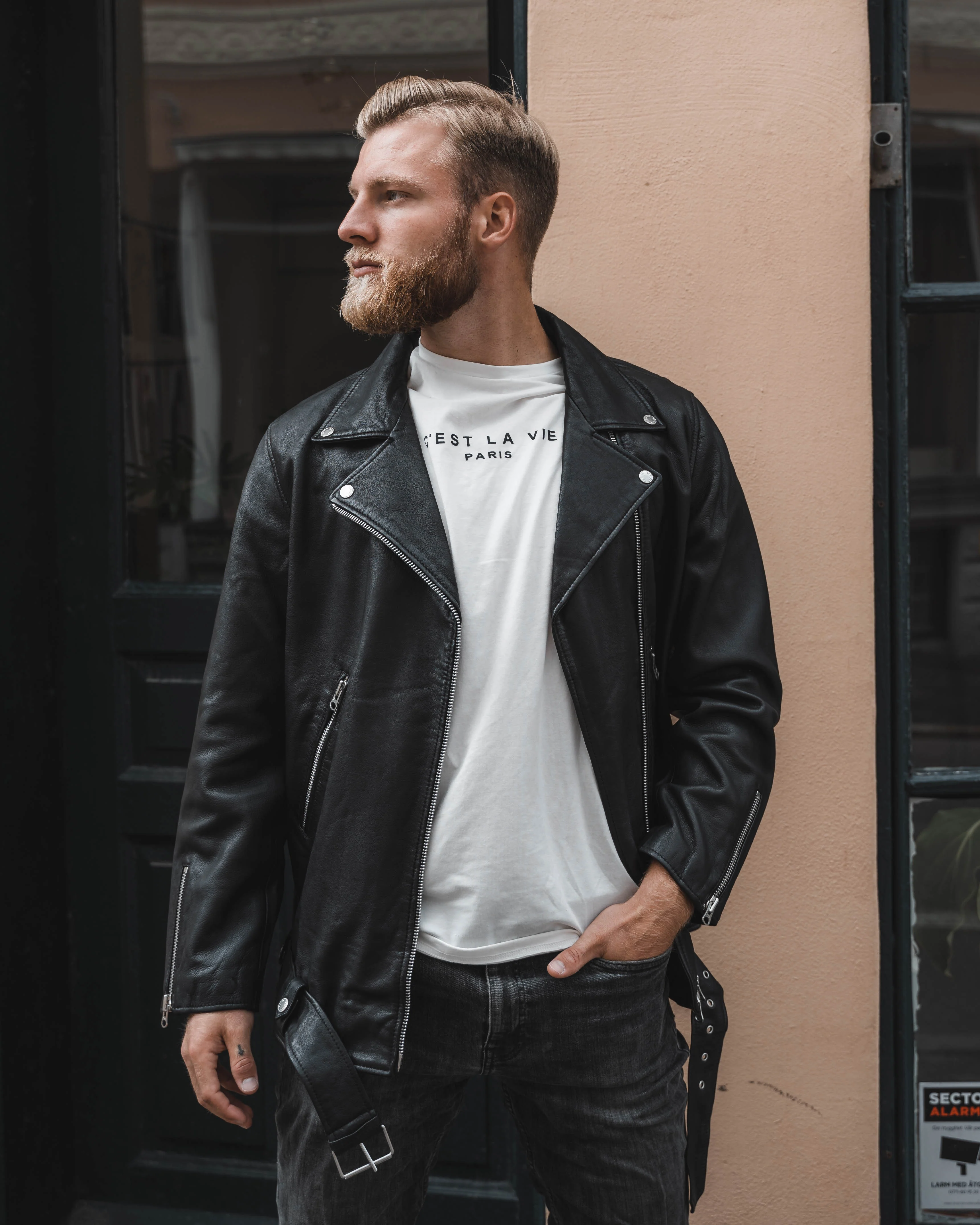 Sam over size biker - Image 9