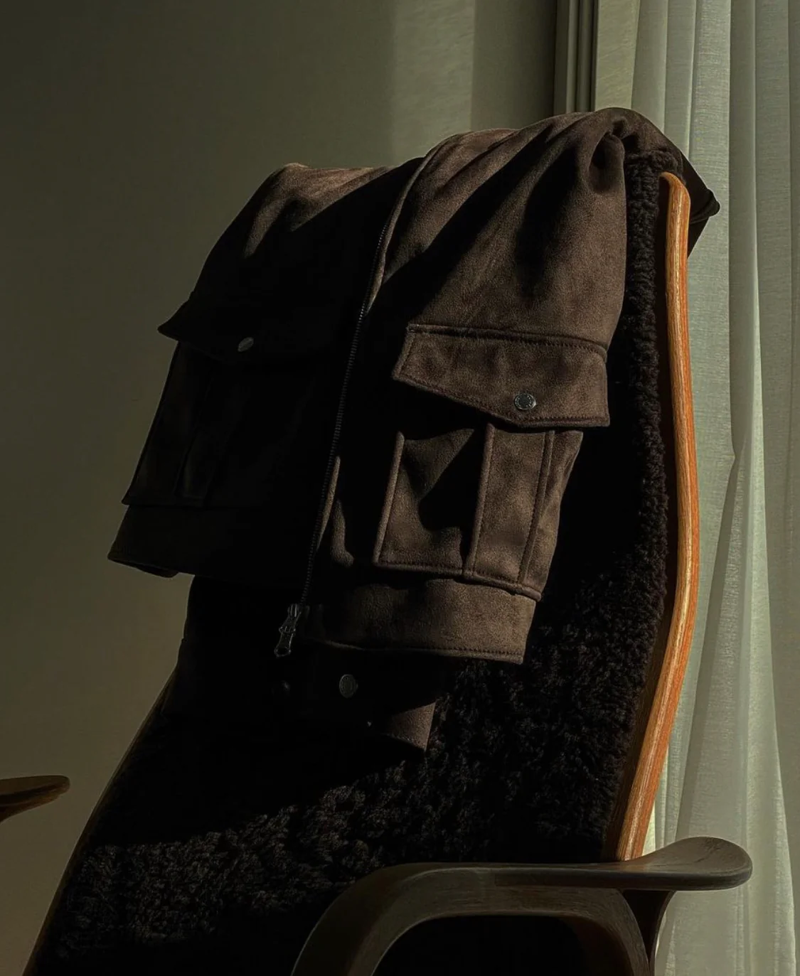 Seth vegan suede Dark brown - Image 7
