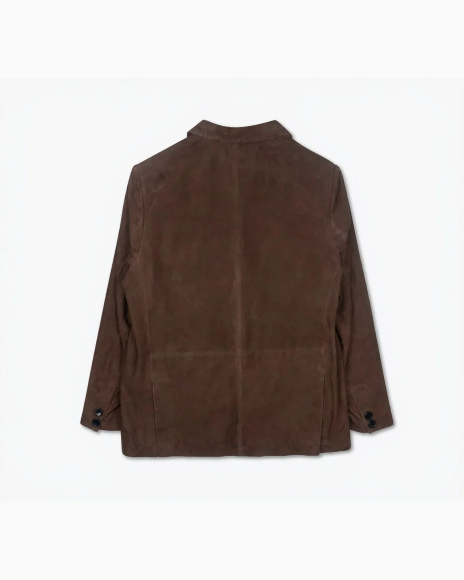 Tova buffalo suede Dk. brown - Image 3