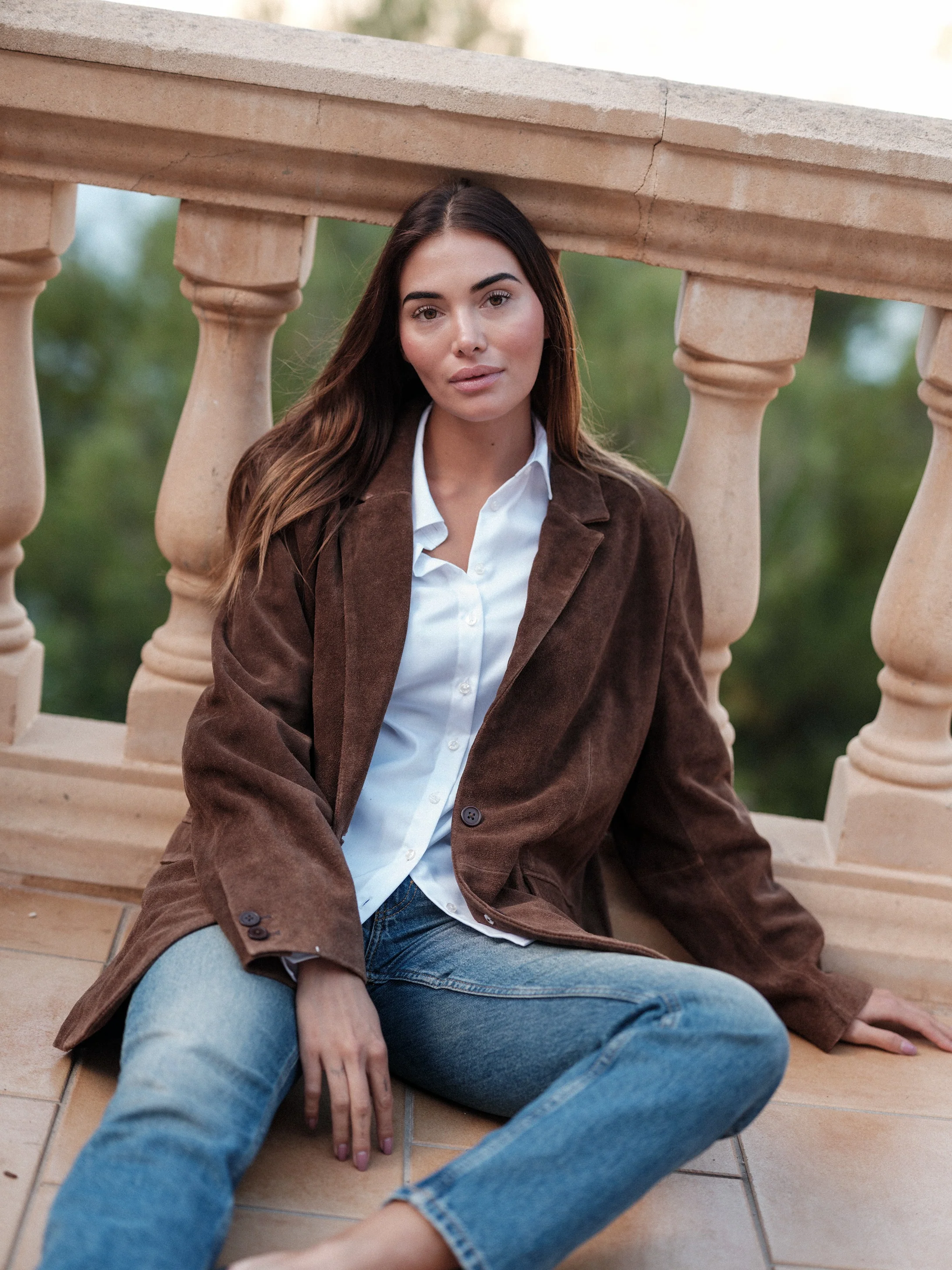 Tova cow suede brown - Image 11
