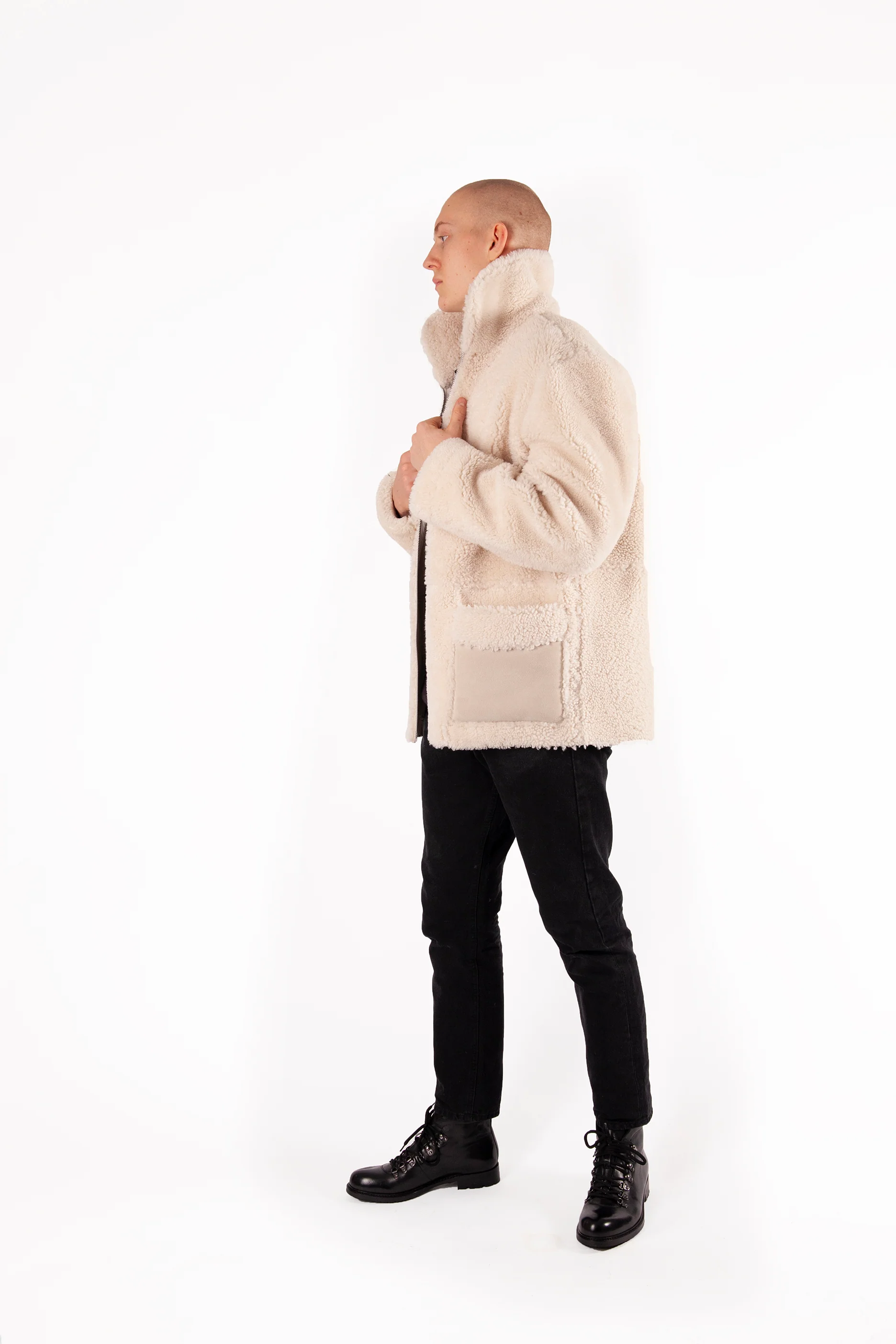 Fabio Shearling White - Image 7